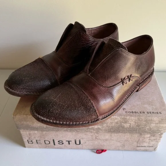 Bed Stu Rose Leather Loafer Women’s 10 - Picture 12 of 12